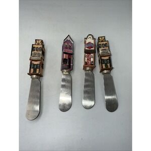 Cardinal Inc. VTG 90's Gourmet Cheese Spreaders Country Store Shops Town Cottage